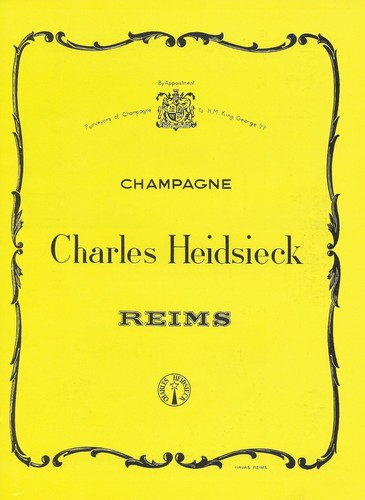 Original 1952 advert for