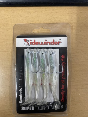 Sidewinder sandeels - sidewinder, 4"