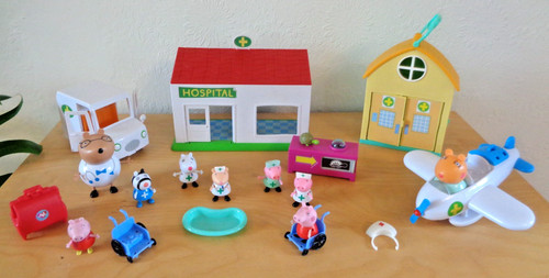 Peppa pig hospital amb - pig, hospital,