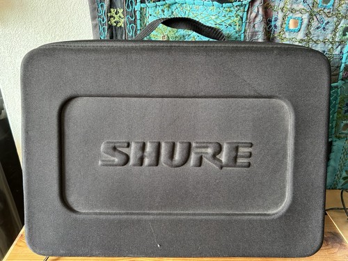 Shure black zipped carry - , case