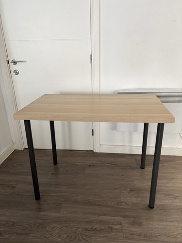 Desk with white stained oak - desk, a