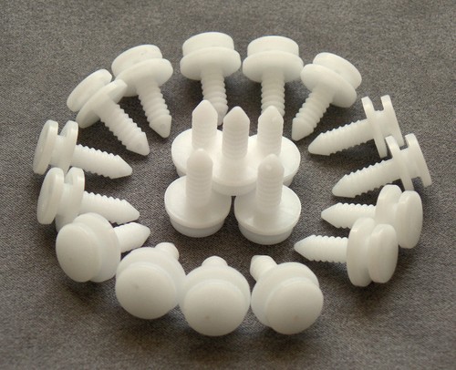 20x door trim fastening clips - 20x,