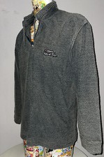 Weird Fish Macaroni 1/4 Zip Jumper Size S Green