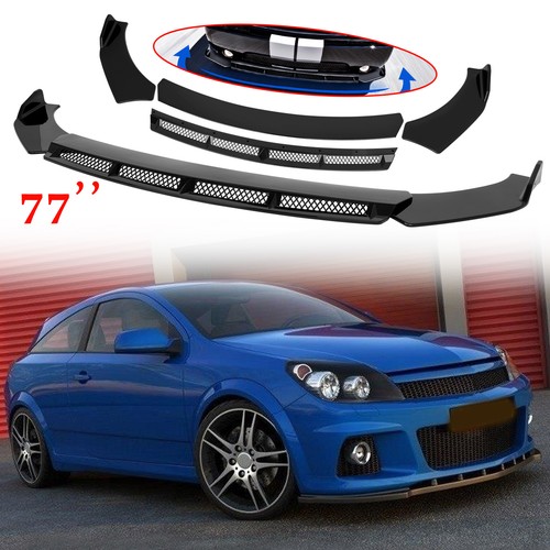 Gloss black front - front, lip