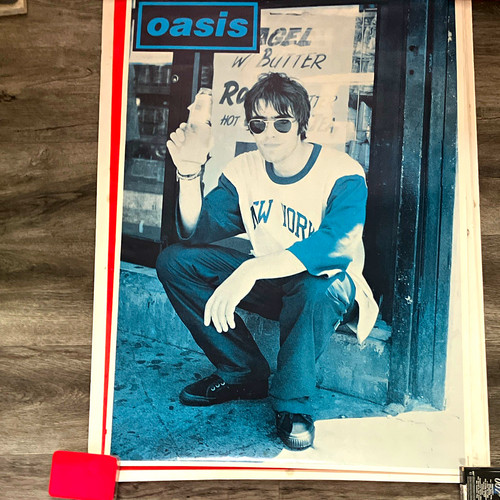 Oasis original poster liam - -,