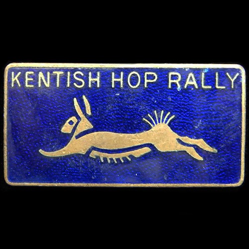 Kentish hop rally - kentish, pin