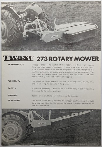 Original twose 273 - twose, rotary