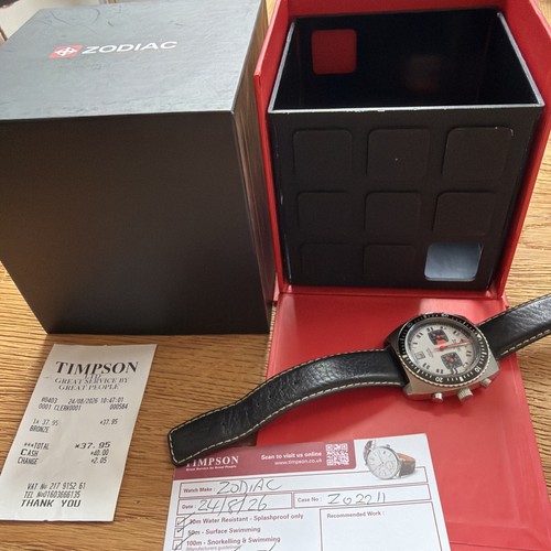 Zodiac sea dragon chronograph - zodiac,