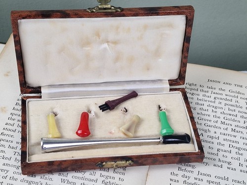 Cased solid silver - cased, cigarette