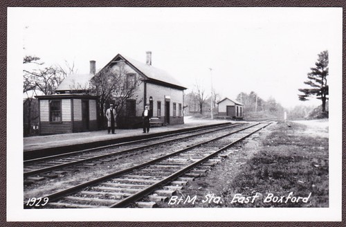 Railroad station depot - b&m,