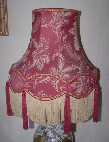 Vintage victorian style fabric - vintage,