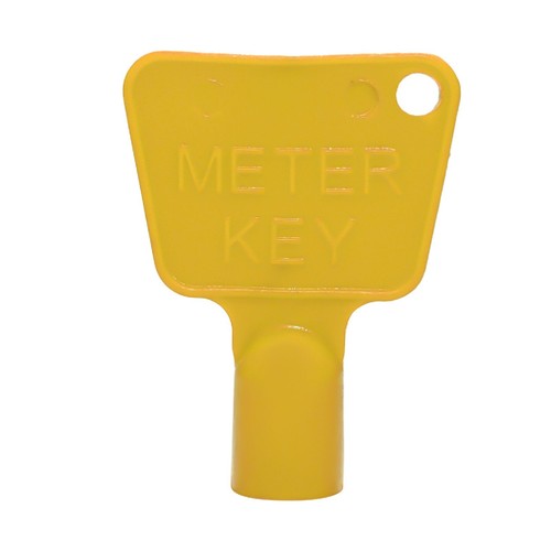 Triangular meter box key - meter,