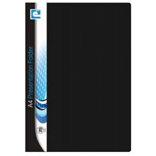 A4 Fine Art Portfolio PRESENTATION FOLDER College/School 20 Clear Pocket/Sleeves
