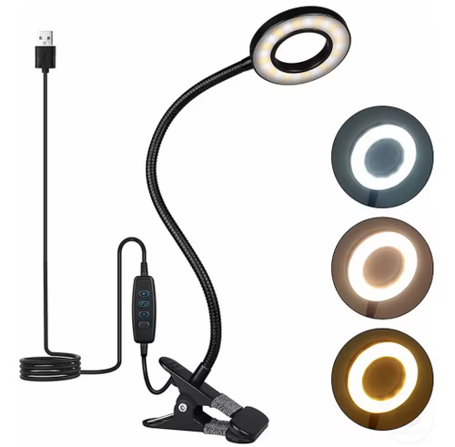 Glass led desk lamp - glass, with