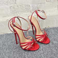Women Sandals High Heels 16CM Super Stiletto Pole Platform Party Nightclub Shoes