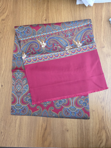 Men vintage red paisley - red,,