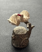 Vintage English Pewter Thimble