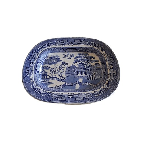 19th century willow pattern - 19th,