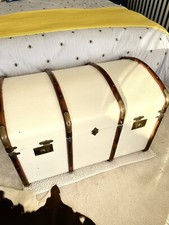 Steamer Trunk Hand Painted