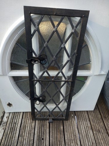 Antique leaded glass window - leaded,