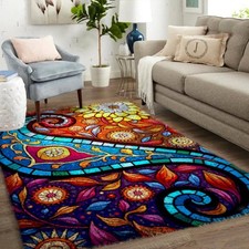 Latch Hook Rug Kit: Floral