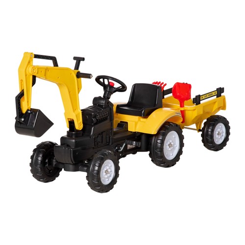 Homcom kids pedal kart - pedal,