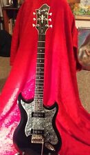 Hagstrom F200P Black Electric Guitar, Right Handed, Solid Body