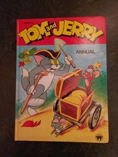 Tom and Jerry collection of orginal vintage annuals 1970s-80s 9 books