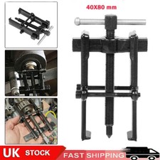 2 Jaw Gear Pulley Bearing Puller Remover Hand Tool 4" Small Leg Mechanics Kit UK