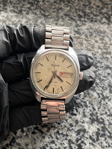 Vintage slava watch mechanical - slava,