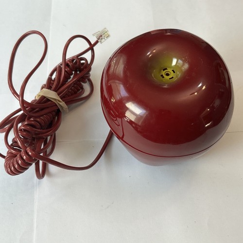 Vtg red apple - red, shaped