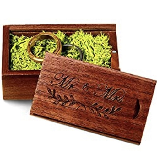 New wooden wedding - wooden, ring