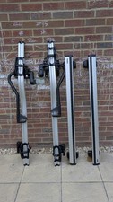 Thule 969 Roof Bars 127cm,  ProRide 591  roof cycle carriers,  754 Rapid System.