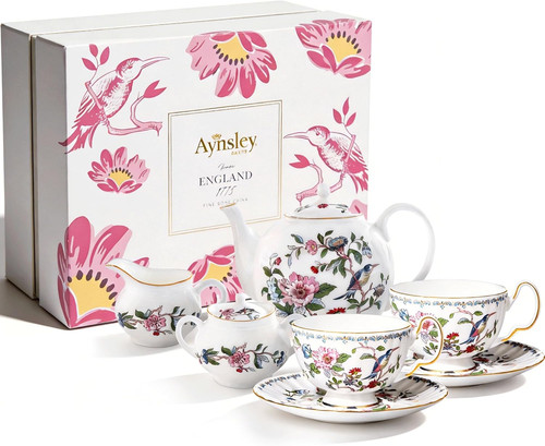 Pembroke oban teapot - set, with