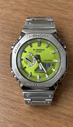 Custom casio b2100 green - custom,