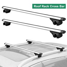 Lockable Aluminium Roof Rack Bars For Skoda Octavia Estate with Raised Side Rail