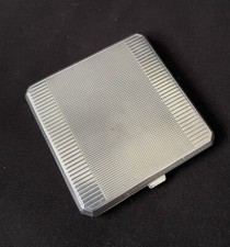 Art Deco Solid Silver Powder