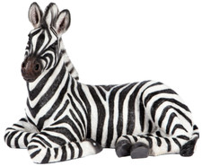 Sitting Zebra Garden Ornament