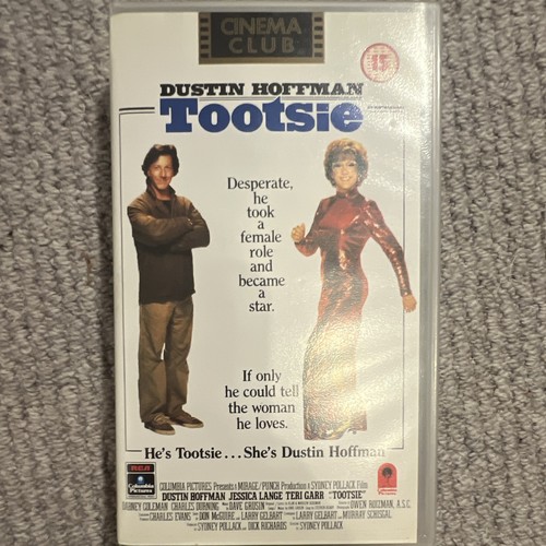 Columbia pictures tootsie vhs - columbia,