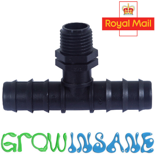 13mm tee male bsp - 13mm, to