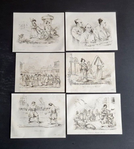 Antique prints japan - antique, (1835)