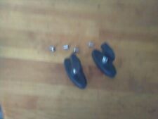 Used fishing seat box.PRESTON INNOVATIONS ABSOLUTE  FOOTPLATE KNOBS AND FITTINGS