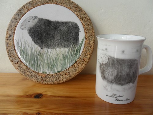 Vintage herdwick sheep pot - vintage,