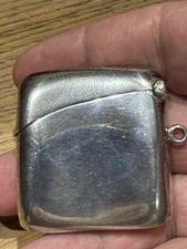 Antique Sterling Silver Vesta