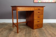 Vintage Retro Small Oak Desk