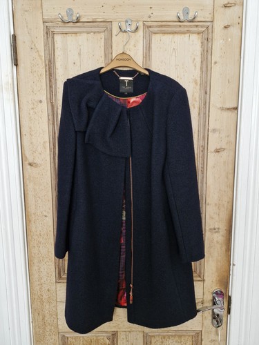 Ted baker navy blue - baker, coat