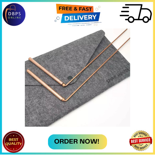 Copper dowsing rod 2pcs - copper,