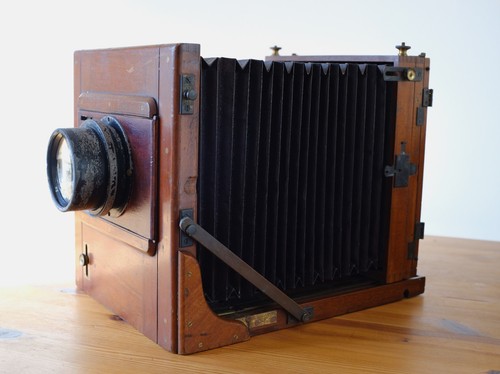 Vintage large format camera - vintage,