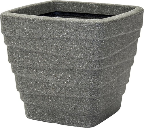 Strata square trojan planter - trojan,