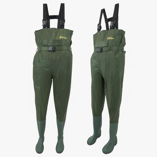 Fishing chest waders with - chest, belt